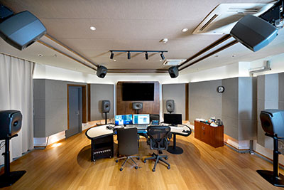 China Film Group%u2019s Room 412 Atmos mixing stage