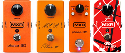 MXR's Phase 90 in various guises