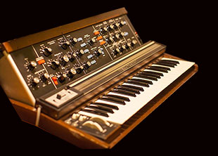Model D Minimoog with 1150 Ribbon Controller