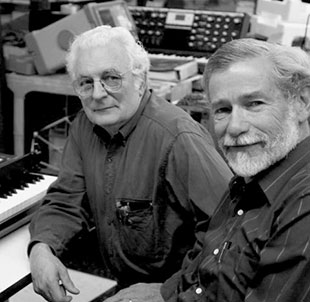 Bob Moog and Don Buchla