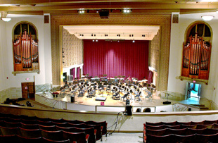 The live performance theatre
