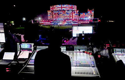 FOH at the Coronation  Concert