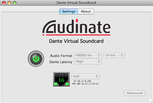 Dante Virtual Soundcard