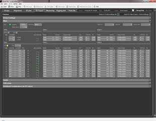 ArrayCalc simulation software