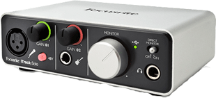 Focusrite iTrack Solo interface