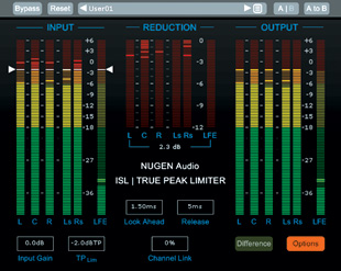 Nugen Audio ISL mastering limiter