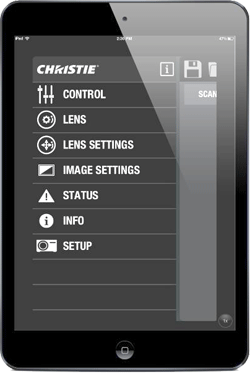 Christie InControl app