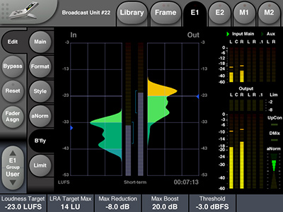 Butterfly Meter display