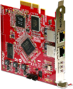 Audinate Dante PCIe soundcard