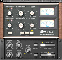 Waves Dbx 160 Kompressor Begrenzer Stecker Native Soundgrid Audio Software Neu 