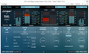 Jünger Audio Level Magic plug-in