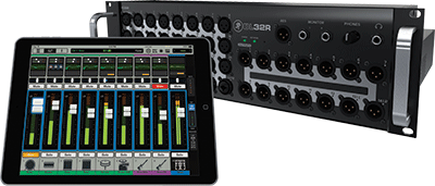 Mackie DL32R with iPad Control