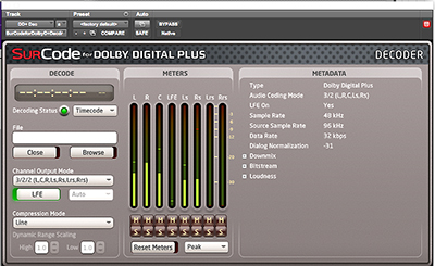 Minnetonka Announces SurCode for Dolby Digital Plus Encoder and Decoder for Pro Tools