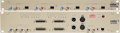 Cadac CDC MC Optical bridge/CDC MC AES3 stagebox