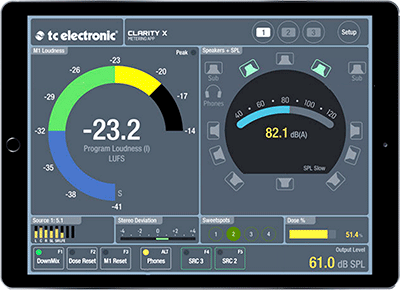 TC Electronic Clarity X app