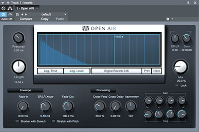 Open AIR convolution reverb