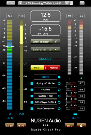 Nugen Audio MasterCheck Pro 