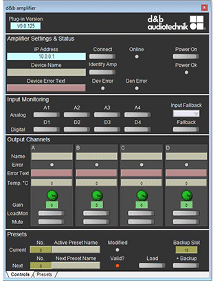 d&b audiotechnik MediaMatrix plig-in