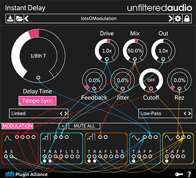 Unfiltered Audio Instant Delay