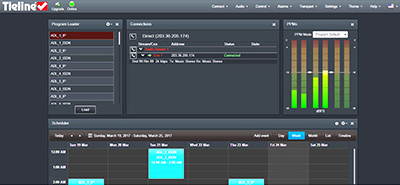 Tieline codec GUI