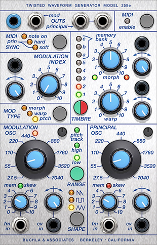 Softube Buchla 259e plug-in