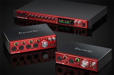 Focusrite Clarett 2Pre USB, 4Pre USB and 8Pre USB