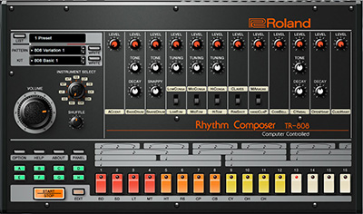 Roland TR-808 Software Rhythm Composer 