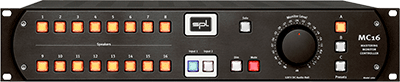 MC16 analogue mastering monitor controller