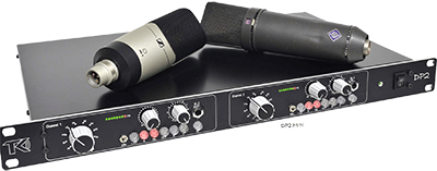 TK Audio DP-2 dual mic preamplifier