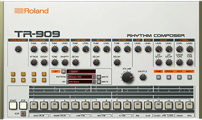 TR-909 Software Rhythm Composer