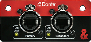 Allen & Heath SQ series Dante card