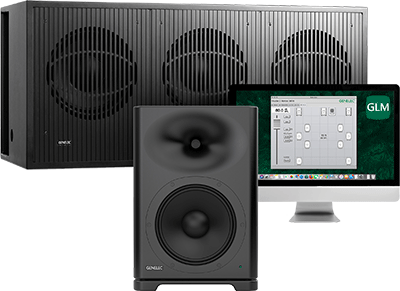 Genelec S360A and 7382A subwoofer