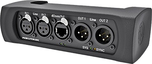 Neutrik NA2-IO-DLine Dante I/O interface