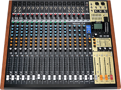 Tascam Model 24 digital multitrack recorder