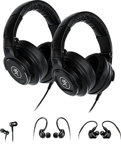 Mackie MC Series Headphones/CR-Buds Series Earphones
