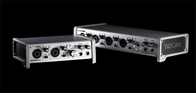 Tascam Series 102i and Series 208i USB 2.0 audio-Midi interfaces