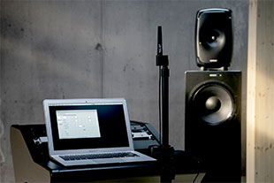 Genelec 8361A coaxial three-way monitor and W371A Adaptive Woofer System
