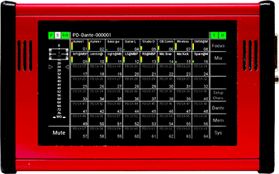 Nixer Pro Audio PD Dante