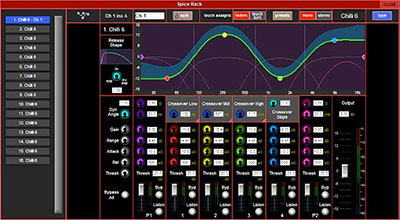 DiGiCo L-ISA control