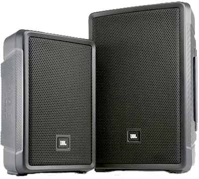 JBL IRX Series portable PA loudspeakers