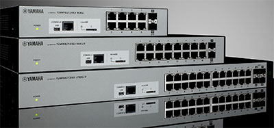 Yamaha SWR network switches