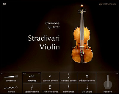 e-instruments Stradivari Violin
