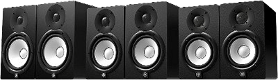 Yamaha HS MP monitors