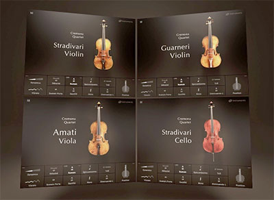 e-instruments Cremona Quartet