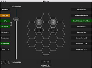 Genelec GLM 4 software