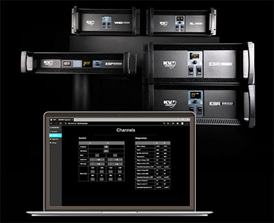 KV2 D Series amplifiers