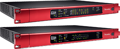 Focusrite RedNet A16R MkII and D16R MkII