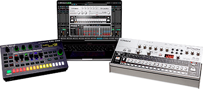 TR-6S Rhythm Performer, TR-06 Drumatix and TR-606 Software Rhythm Composer.