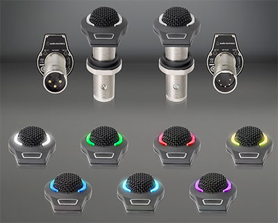 Audio-Technica boundary mic family