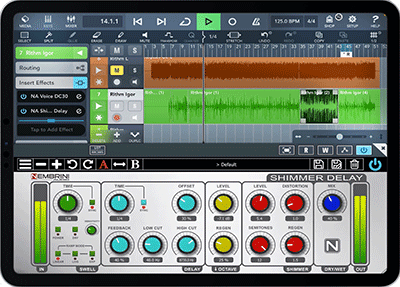 Nembrini Audio Shimmer Delay Ambient Machine